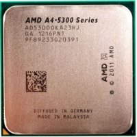  CPU AMD A4-5300 (AD5300O) 3.4 /2core/SVGA RADEON HD 7480D/ 1 /65 /5 / Socket FM2
