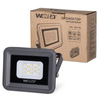   Wolta WFL-10W/06 10W 220V 5500K SMD IP65 Black