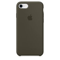   iPhone Apple iPhone 8 / 7 Silicone Case Dark Olive (MR3N2ZM/A)