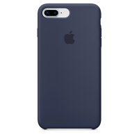   iPhone Apple iPhone 8 Plus / 7 Plus Silicone Midnight Blue