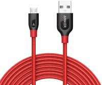  Anker Powerline+ Micro USB 3m A8144H91 Red 906997