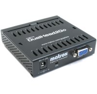   Matrox D2G-A2A-IF, DualHead2Go, enables you to attach two displays to your