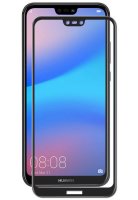   Huawei P20 Lite Red Line Full Screen Tempered Glass Black