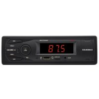  Soundmax SM-CCR3064F USB MP3 FM 1DIN 4x40  