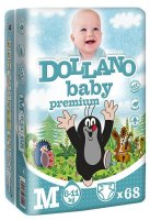  Dollano Baby  Premium M (6-11 ) 68 .