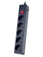   Perfeo Power Plus 5 Sockets 3m Black PF-PP-5/3.0-B