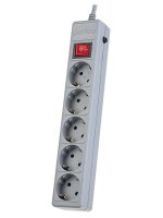   Perfeo Power Plus 5 Sockets 3m Grey PF-PP-5/3.0-G