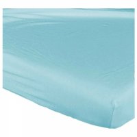    Candide Turquoise Cotton Fitted sheet 60x120 cm,  693988