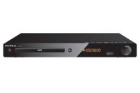  DVD Supra DVS-112X black, DivX/MPEG4, DVD, VCD, DVD-R/RW, MP-3, ,  , 