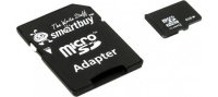   SmartBuy (SB8GBSDCL4-01) microSDHC 8Gb Class4 + microSD--)SD Adapter