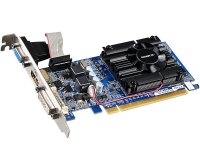 GigaByte GV-N610SL-1GI  PCI-E GeForce GT 610 1Gb GDDR3 64bit 40  810/1200Mhz DVI(HDCP)/H