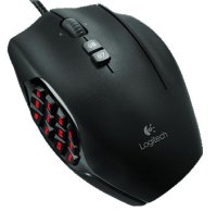    Logitech G600 MMO Gaming Mouse Black USB