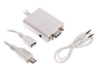    Espada MHL microUSB to VGA with Analog and Digital Audio SPDIF