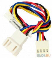 Supermicro CBL-0296L  Fan extension cord 4-pin, 9"