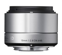  SIGMA AF 19 mm f/2.8 EX DN  Sony NEX Silver