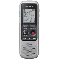   Sony ICDBX132.CE7 2048 Silver FM Mic SP MP3 microSD miniUSB 131Hr 