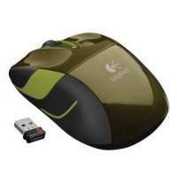    Logitech Wireless Mouse M525 Green-Black USB