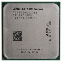 AMD A4 X2 6300 Socket-FM2 (AD6300OKA23HL) (3.7/5000/1Mb/Radeon HD 8370D) OEM