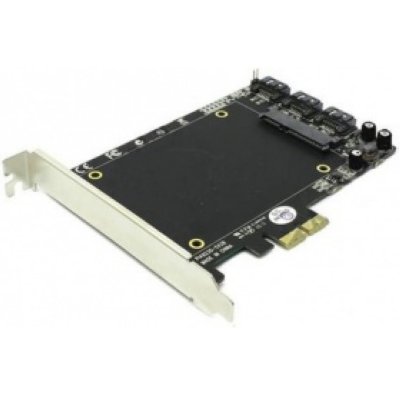  STLab A-550 (RTL) PCI-Ex1, SATA 6Gb/s, 3port-int, 1port-int for SSD 2.5" , RAID, Hyper Du
