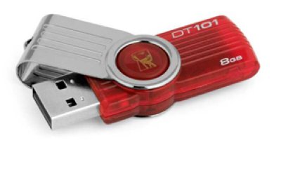   8GB USB Drive [USB 2.0] Kingston DT101G2 (DT101G2/8GB)