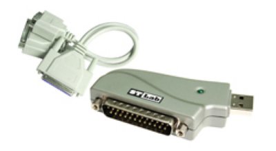  USB2.0 - RS-232 / LPT25F ST-LAB U-380
