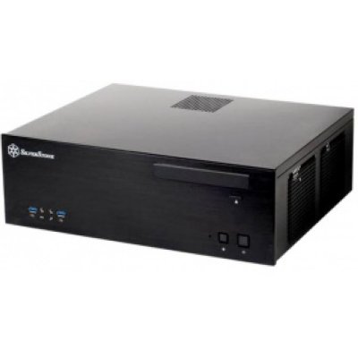  Desktop SilverStone Grandia GD04 (SST-GD04B-USB3.0) Black microATX  