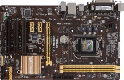   Asus H81-PLUS Socket-1150 Intel H81 DDR3 ATX AC`97 8ch(7.1) GbLAN SATA3 VGA+COM+LP