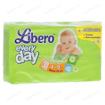 Libero  "EveryDay" Econom Pack 4-9  M (46 ) 7322540613483