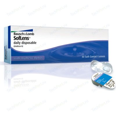   Bausch & Lomb SofLens Daily Disposable 30pk (-3.75/8.6/14.2)