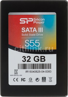   SSD 2.5" 60 Gb Silicon Power SATA III S60 (R550/W500MB/s) (SP060GBSS3S60S25