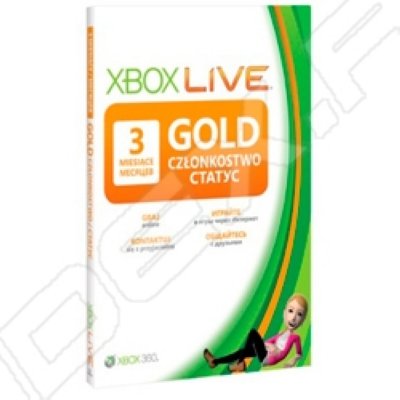 52K-00036  Live Xbox 360 Gold  3 