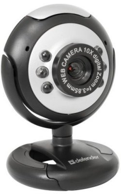 Webcamera Defender C-110 (USB2.0, 640x480, , ) (63110)