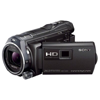  Sony HDR-PJ810E black 1CMOS 12x IS opt 3" Touch LCD 1080p 32Gb MS Pro Duo+SDHC Flash WiF