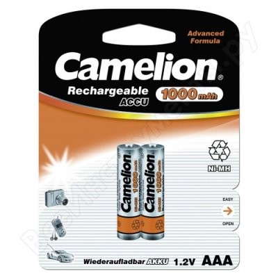  Camelion 1.2  AAA-1000mAh Ni-Mh BL-2, 6182