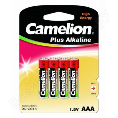 A1.5  Camelion, LR03 Plus Alkaline BL-4,7369