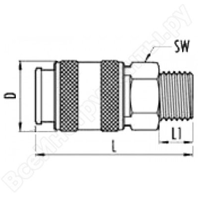    (3/8"; ) 112/2 460/8,9 M3/8" GAV 23974