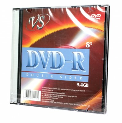  DVD+R 9.4Gb VS 8  Slim Double Sided