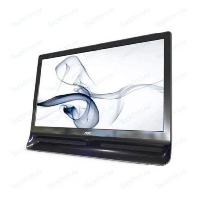  18.5" AOC E966SWN Black (LED, LCD, Wide, 1366x768, 5 ms, 90/65, 200 cd/m, 20M:1)