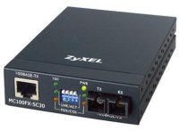  Zyxel MC100FX-SC30 Media Converter 100Base-TX to 100BASE-FX SM 30 km SC-connector