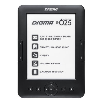   Digma E625 Black+ 500