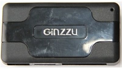  USB 3.0 Ginzzu GR-312B SD/microSD, Black (4 ,   2-  )