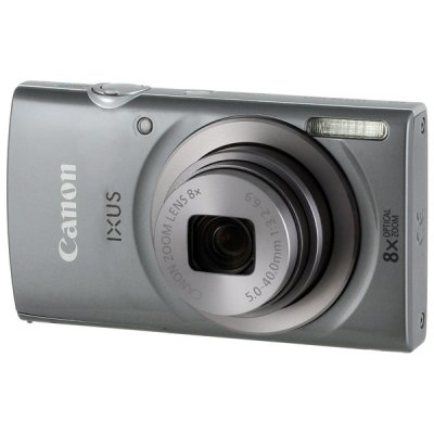  Canon IXUS 160 Silver (20Mp, 8x Zoom, 2.7" SD)