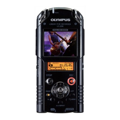  Olympus LS-20M SD card, AC ,  Li-ion, USB  (V409110BE000)