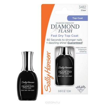 Sally Hansen    "Diamond Flash Fast Dry Top Coat", 13,3 