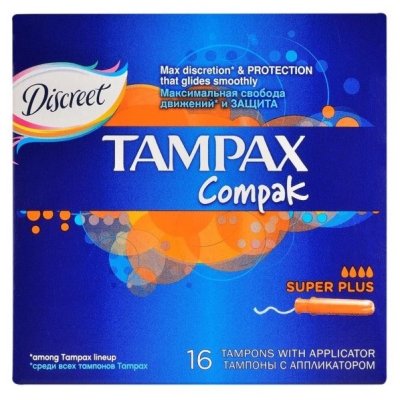      Tampax "Super", 16 