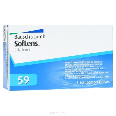 Bausch + Lomb   SofLens 59 (6  / 8.6 / +4.75)