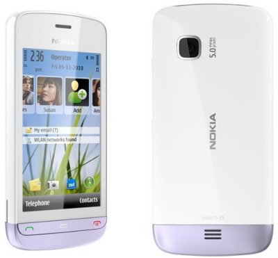  Nokia C5-03 Lilac White