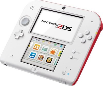   Nintendo 2DS White & Red