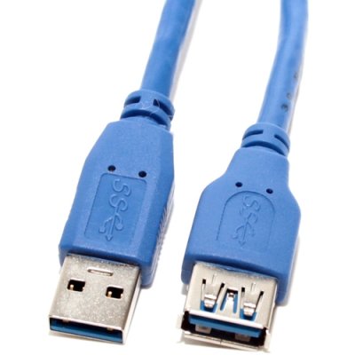   USB 3.0 (AM) -) USB3.0 (AF), 3.0m, 5bites (UC3011-030F)