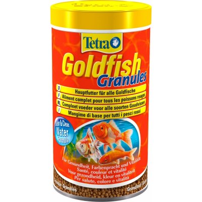        Tetra Goldfish Granules 250 .  
